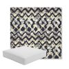 Picture of Inga Midnight | Boxed Square Outdoor Seat Cushion - Sunbrella© Fabric