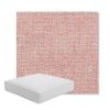 Picture of Kismet Coral | Boxed Square Outdoor Seat Cushion - Sunbrella© Fabric