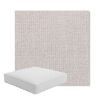 Picture of Kismet Flax | Boxed Square Outdoor Seat Cushion - Sunbrella© Fabric
