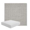 Picture of Kudos Ash | Boxed Square Outdoor Seat Cushion - Sunbrella© Fabric