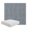 Picture of Kudos Denim Wash | Boxed Square Outdoor Seat Cushion - Sunbrella© Fabric