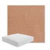 Picture of Kudos Peach | Boxed Square Outdoor Seat Cushion - Sunbrella© Fabric