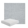 Picture of Kudos Saltwater | Boxed Square Outdoor Seat Cushion - Sunbrella© Fabric