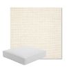 Picture of Kudos Vellum | Boxed Square Outdoor Seat Cushion - Sunbrella© Fabric