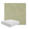 Picture of Leaf Structure Aloe | Boxed Square Outdoor Seat Cushion - Sunbrella© Fabric