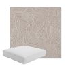 Picture of Leaf Structure Sand | Boxed Square Outdoor Seat Cushion - Sunbrella© Fabric