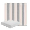 Picture of Leisure Denim | Boxed Square Outdoor Seat Cushion - Sunbrella© Fabric