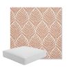 Picture of Linnaeus Clay | Boxed Square Outdoor Seat Cushion - Sunbrella© Fabric