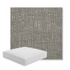 Picture of Linville Charcoal | Boxed Square Outdoor Seat Cushion - Sunbrella© Fabric