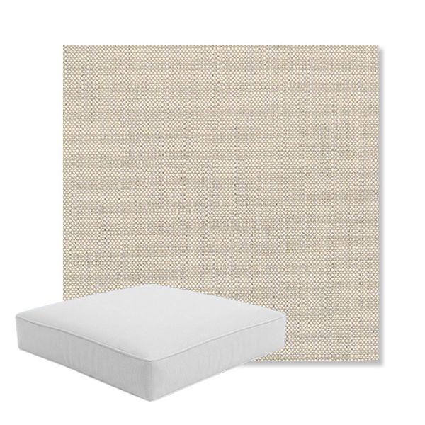 Picture of Linville Sage | Boxed Square Outdoor Seat Cushion - Sunbrella© Fabric