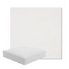 Picture of Linville Snow | Boxed Square Outdoor Seat Cushion - Sunbrella© Fabric