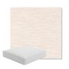 Picture of Litchfield Eggshell | Boxed Square Outdoor Seat Cushion - Sunbrella© Fabric