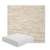 Picture of Litchfield Sand | Boxed Square Outdoor Seat Cushion - Sunbrella© Fabric