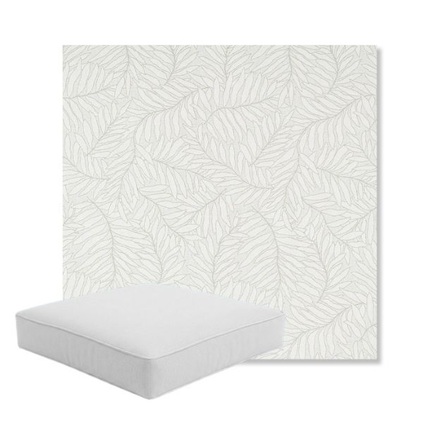 Picture of Lively Sage | Boxed Square Outdoor Seat Cushion - Sunbrella© Fabric