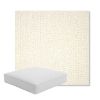 Picture of Margo Snow | Boxed Square Outdoor Seat Cushion - Sunbrella© Fabric