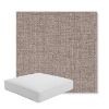 Picture of Marvel Mushroom | Boxed Square Outdoor Seat Cushion - Sunbrella© Fabric