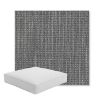 Picture of Metamorphic Cloud | Boxed Square Outdoor Seat Cushion - Sunbrella© Fabric