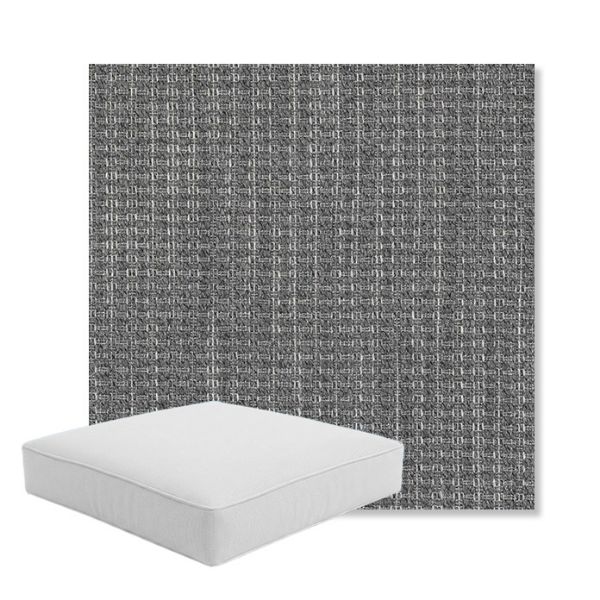 Picture of Metamorphic Cloud | Boxed Square Outdoor Seat Cushion - Sunbrella© Fabric