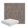 Picture of Metamorphic Fog | Boxed Square Outdoor Seat Cushion - Sunbrella© Fabric