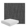 Picture of Metamorphic Slate | Boxed Square Outdoor Seat Cushion - Sunbrella© Fabric