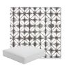 Picture of Midori Stone | Boxed Square Outdoor Seat Cushion - Sunbrella© Fabric