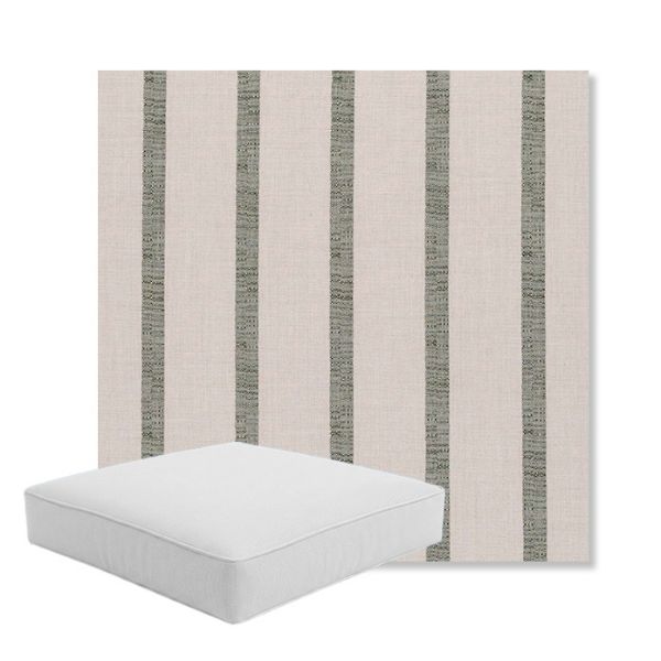 Picture of Mixi Fern | Boxed Square Outdoor Seat Cushion - Sunbrella© Fabric