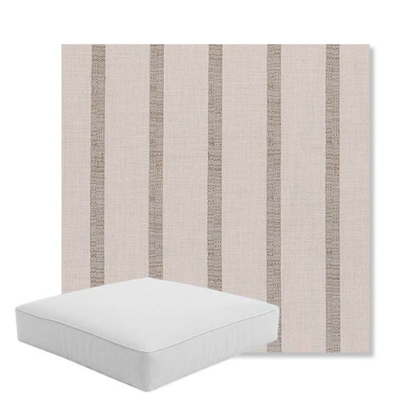 Picture of Mixi Wren | Boxed Square Outdoor Seat Cushion - Sunbrella© Fabric