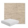Picture of Momento Parchment | Boxed Square Outdoor Seat Cushion - Sunbrella© Fabric