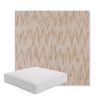 Picture of Mountains Sand | Boxed Square Outdoor Seat Cushion - Sunbrella© Fabric