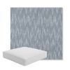 Picture of Mountains Slate | Boxed Square Outdoor Seat Cushion - Sunbrella© Fabric