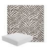 Picture of Namibia Grey | Boxed Square Outdoor Seat Cushion - Sunbrella© Fabric