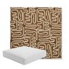 Picture of Nema Teak | Boxed Square Outdoor Seat Cushion - Sunbrella© Fabric