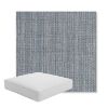 Picture of Nova Denim | Boxed Square Outdoor Seat Cushion - Sunbrella© Fabric