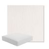 Picture of Nova Parchment | Boxed Square Outdoor Seat Cushion - Sunbrella© Fabric