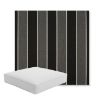 Picture of Peyton Granite | Boxed Square Outdoor Seat Cushion - Sunbrella© Fabric