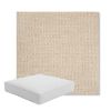 Picture of Piazza Dune | Boxed Square Outdoor Seat Cushion - Sunbrella© Fabric