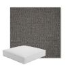 Picture of Piazza Graphite | Boxed Square Outdoor Seat Cushion - Sunbrella© Fabric
