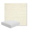 Picture of Piazza Parchment | Boxed Square Outdoor Seat Cushion - Sunbrella© Fabric