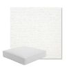 Picture of Platform Salt | Boxed Square Outdoor Seat Cushion - Sunbrella© Fabric