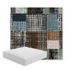 Picture of Pop Fizz | Boxed Square Outdoor Seat Cushion - Sunbrella© Fabric