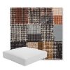 Picture of Pop Punchcard | Boxed Square Outdoor Seat Cushion - Sunbrella© Fabric