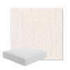 Picture of Poros Eggshell | Boxed Square Outdoor Seat Cushion - Sunbrella© Fabric