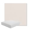 Picture of Proof Snow | Boxed Square Outdoor Seat Cushion - Sunbrella© Fabric