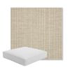 Picture of Proven Dune | Boxed Square Outdoor Seat Cushion - Sunbrella© Fabric