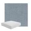 Picture of Remix Denim | Boxed Square Outdoor Seat Cushion - Sunbrella© Fabric