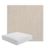 Picture of Replay Char | Boxed Square Outdoor Seat Cushion - Sunbrella© Fabric
