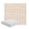 Picture of Rest Bisque | Boxed Square Outdoor Seat Cushion - Sunbrella© Fabric