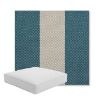 Picture of Rothko Curacao | Boxed Square Outdoor Seat Cushion - Sunbrella© Fabric
