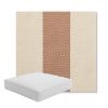 Picture of Rothko Pink Lady | Boxed Square Outdoor Seat Cushion - Sunbrella© Fabric