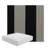 Picture of Rothko Stone Harbor | Boxed Square Outdoor Seat Cushion - Sunbrella© Fabric